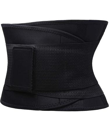 VENUZOR Waist Trainer Belt for Women - Slimming Body Shaper - Sport Girdle - Black Medium - Buy Online on GoSupps.com