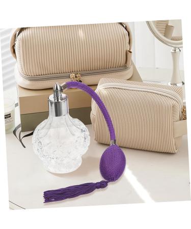POPETPOP Star Perfume Bottle Delicate Perfume Spray Bottle Spray Perfume Crystal Perfume Dispenser Spray Fragrance Bottle Home Perfume Purple Diffuser Vintage Glass Travel 11X7X7CM Purple - Buy Online on GoSupps.com