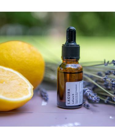 Lacura S Sleep Essential Oil Blend for Diffusers - Soothing Bergamot Thyme & Marjoram Oil for Home - Natural Aromatherapy for Relaxation Massage & Bath - 15ml