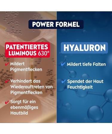 Nivea Men Anti-Age 2in1 Power Day Care SPF 30 - Hyaluron Facial Cream for Anti-Aging & Pigment Spots (50ml) - Buy Online on GoSupps.com