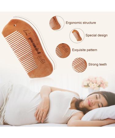 Natural Wooden Birth Comb for Labor Pains | Perfect Labor Gifts for Expectant Mothers - Buy Online on GoSupps.com