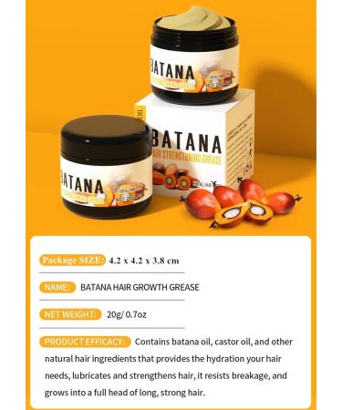 Go Ho Batana Oil for Hair Growth(20g/0.7oz) Organic Batana Hair Oil Prevent Hair Loss Eliminates Split Ends & Increases Shine Batana Oil for Healthier Thicker Fuller Hair - Buy Online on GoSupps.com