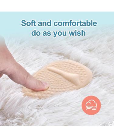 Heel Pads for Shoes - Metatarsal Ball of Foot Cushions for Women | Comfortable High Heel Inserts for All Day Pain Relief (Beige - Buy Online on GoSupps.com