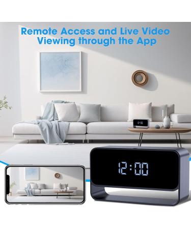 HiSpyCam Clock Wireless Spy Cam - Buy Online on GoSupps.com