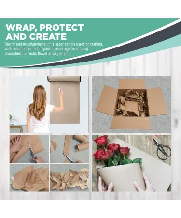 Kraft Brown Paper Roll 30 x 2400 (200 ft) - 100% Recyclable Craft & Packing Paper - Buy Online on GoSupps.com