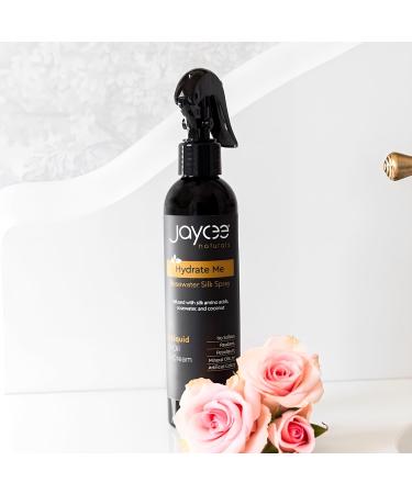 Hydrate Me Rosewater Silk Spray with Silk Amino Acids and Coconut 8 Ounces - Buy Online on GoSupps.com