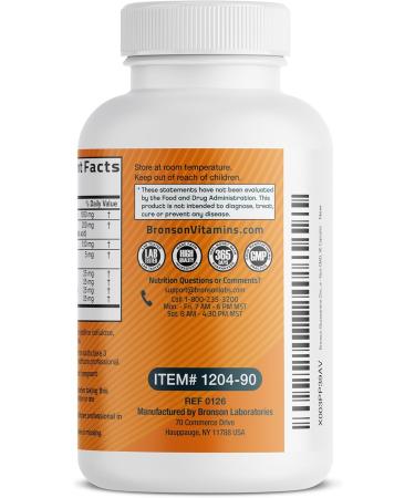 Bronson Glucosamine Chondroitin Turmeric & MSM Advanced Joint & Cartilage Formula Supports Healthy Joints Mobility & Cartilage - Non-GMO 90 Capsules 90 Count (Pack of 1) - Buy Online on GoSupps.com