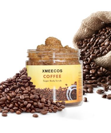 Coffee Sugar Body Scrub | Cruelty-Free Exfoliating Moisturizer | Heals Cracked Skin & Nourishes with Coffee Extract - Buy Online on GoSupps.com