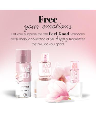 SOLINOTES Magnolia Perfume for Women - Eau De Parfum | Delicate Floral and Soothing Scent - Made in France - Vegan - 1.7 fl.oz - Buy Online on GoSupps.com