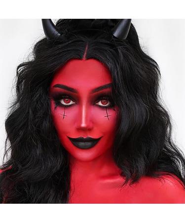 Mysense Red Face Body Paint 0.6OZ - Washable Non-toxic SFX Makeup for Halloween Costume and Cosplay - Buy Online on GoSupps.com