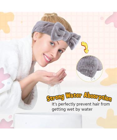 YGQQOY Spa Makeup Headband for Women - Bow Headband for Washing Face - Buy Online on GoSupps.com