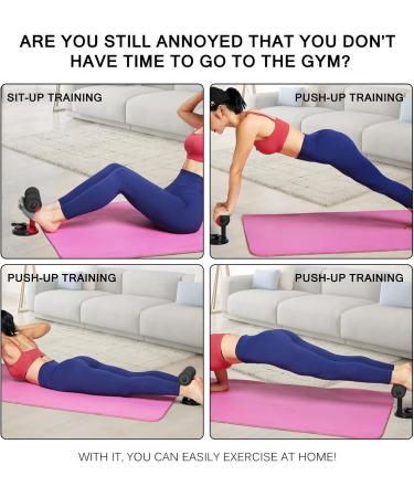 Yunyoda Sit-Up Bar Belly Trainer - Adjustable Abdominal Muscle Trainer with Suction Cups for Home & Office Fitness - Buy Online on GoSupps.com