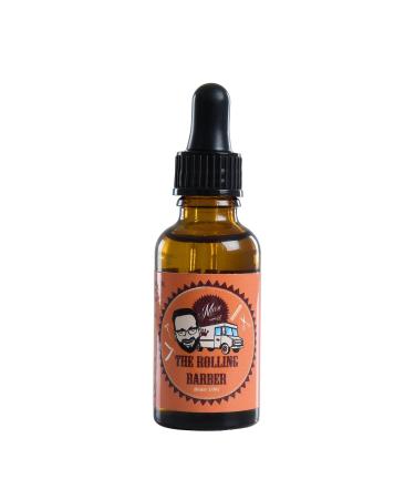 ESTEXO Beard Oil Beard Care Beard Oil 30 ml Marc the Rolling Barber Glass Bottle with Pipette