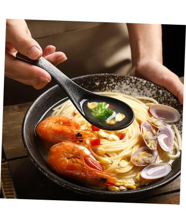 Zerodeko 16 Pcs Spoon Japanese Tools Ramen Noodles Bulk Japanese Ramen Stuffed Animal Net or Hammock Chinese Noodles Asian Noodles Japanese Food Appetizers Tableware Jajang Noodles Ceramics - Buy Online on GoSupps.com