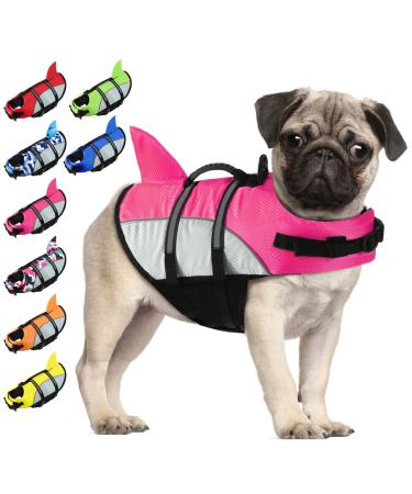 Alagirls life jacket dog Reflecting dog vest boot driving kayak swimming aladlj001 pinkn s s: 40-50cm (chest cup circumference) Rosagrau