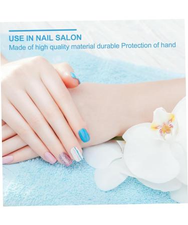 Ipetboom Pink Disposable Gloves 1 Pair Exfoliating Hand Mask Fingerless Spa Miss Flannel Moisturizing Gloves - Buy Online on GoSupps.com