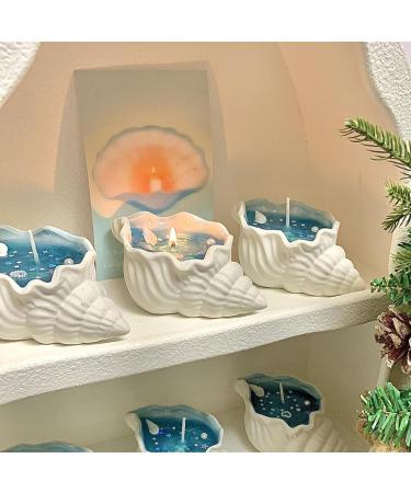 Seashell Scented Candle | Beach-Themed Coastal Aromas | Ocean Breeze Candle | Perfect Home Decor Gift - Buy Online on GoSupps.com