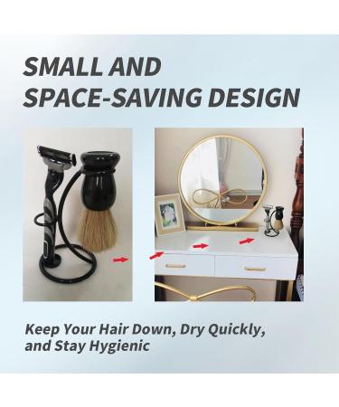 BRBASAP Universal Razor and Shaving Brush Stand | Premium Shaving Accessories for Men | International Shipping Available - Buy Online on GoSupps.com