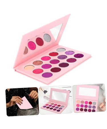 Angoily 3pcs 15-Color Eyeshadow Palette - Colorful Purple Glitter Eye Makeup for Women - Buy Online on GoSupps.com
