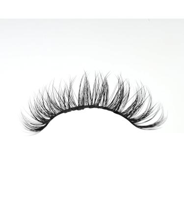 Buy Wispy Faux Mink Eyelashes - Long Length Midnight Color Strip Lashes | International Shipping - Buy Online on GoSupps.com