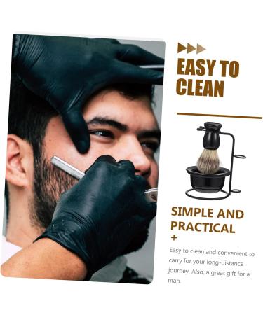FOMIYES Men's Grooming Kit - 3 Sets Beard Care with Razor Brush Holder & Shaving Bowl - Premium Cosmetology Supplies for Beard Maintenance - Buy Online on GoSupps.com