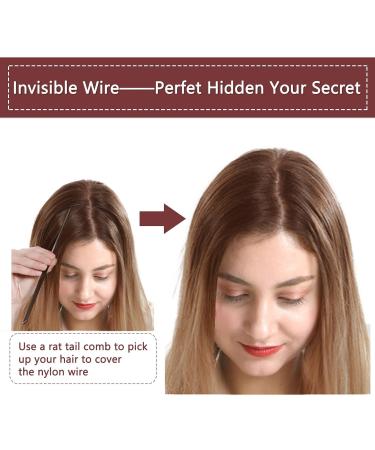 Buy BARSDAR 14 Wavy Secret Hair Extensions - Invisible Headband Synthetic Curly Hair for Women | Natural Black 1B# - Buy Online on GoSupps.com