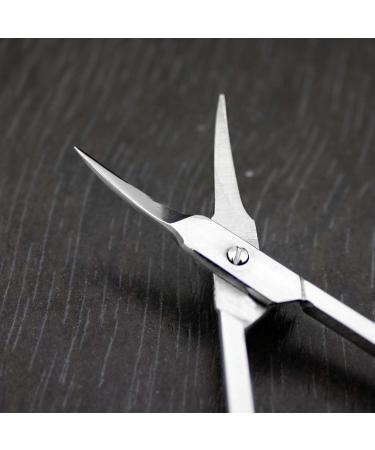 Stainless Steel Super Sharp Cuticle Nail Scissor for All Types of Nails - Buy Online on GoSupps.com