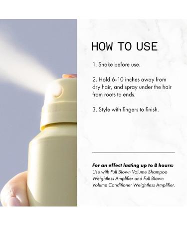 Fekkai Full Blown Volume Texturizer - 5 oz Dry Texturizing Spray | All-Day Lift & Fullness - Salon Grade, EWG Compliant, Vegan & Cruelty Free - Buy Online on GoSupps.com