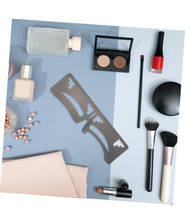 Balacoo 4 Pcs Eyebrow Ruler Eyebrow Shaping Template Brow Stencil Ruler Tool Eyebrow Guide Ruler Cosmetics 1 count (Pack of 1) As Shownx2pcs - Buy Online on GoSupps.com