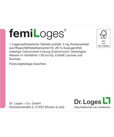 femiLoges - Herbal Menopause Support - 30 Tablets Monthly Pack | International Shipping Available - Buy Online on GoSupps.com