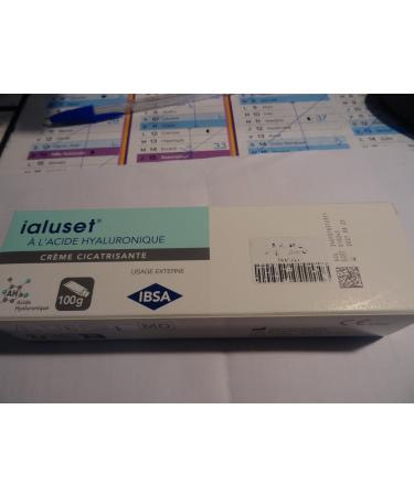 GENEVRIER LABORATORIES Ialuset Hyaluronic Acid Cream pack of 2 2 x 100 g