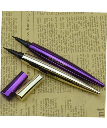 FOMIYES Eyeliner Liquid Pen Girl Eyeliner Eyeline Pencil Women Eyeliner Liquid Eyeliner Water Proof Makeup 1 count (Pack of 1) Purple - Buy Online on GoSupps.com