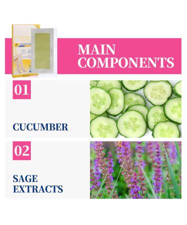 20 Wax Strips for Safe & Easy Hair Removal - Deep Cleaning for Face Arms Legs & Bikini - Mild Formula for Women - Buy Online on GoSupps.com