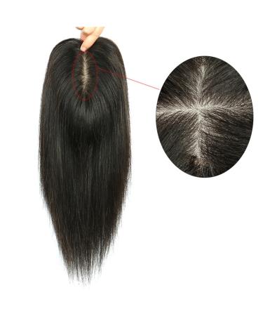 Human Hair Clip-in Topper for Women | Silk Base | 9x14 cm | Perfect for Thinning Hair | International Shipping - Buy Online on GoSupps.com