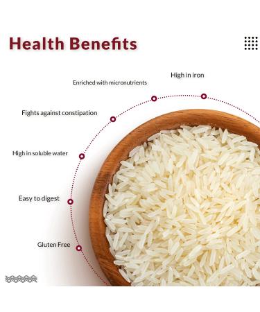 Himalayan Chef Basmati Rice - 10 lbs | Extra Long Grain, Fluffy & Aromatic - Buy Online on GoSupps.com