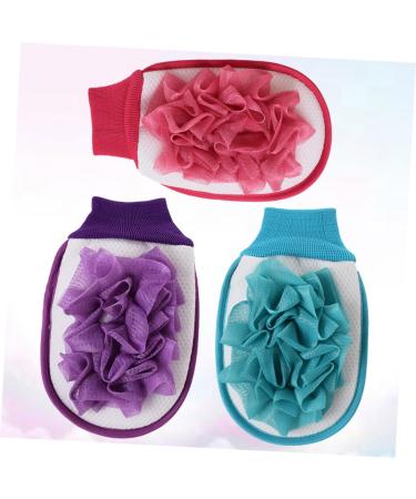 Buy Beavorty 9 Pcs Bath Gloves Double Sided Exfoliating & Massage Mitts for Ultimate Relaxation International Shipping Available - Buy Online on GoSupps.com