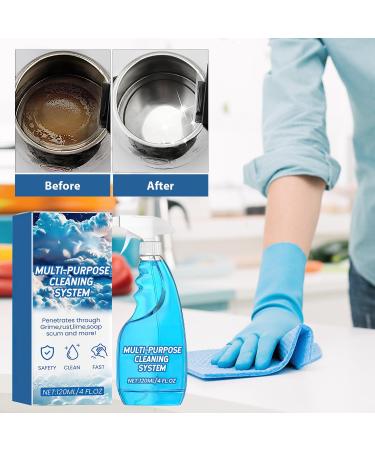 120ml All-Purpose Foam Spray Cleaner - 2024 Upgrade for Kitchen & Bathroom - Includes Spray Tablets & Bottle (2Pcs) - International Shipping Available - Buy Online on GoSupps.com