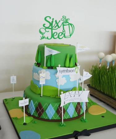 Sixtee Birthday Cake Topper Golf 60th Birthday Decoration Funny Golf Theme 60 Sixty Sign Golf Theme 60th Birthday Favor for Golfer Fans 60 Sixtee - Buy Online on GoSupps.com