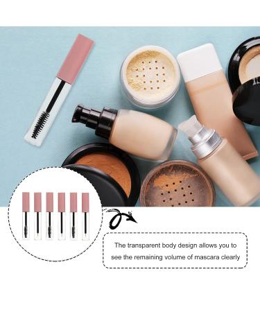 FOMIYES 6pcs 5ML Empty Mascara Tube Eyeliner Lip Gloss Tubes - DIY Cosmetics Container Bottle - Pink - Buy Online on GoSupps.com