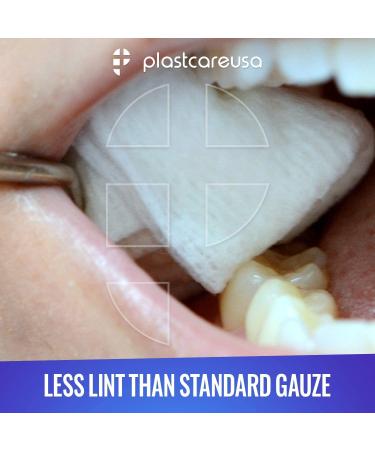 1000 4 Ply 2x2 Inch Non Woven Sponges - Dental Gauze Esthetic Wipes - 5 Packs of 200 each - Non Sterile - 200 Count per Pack - Buy Online on GoSupps.com