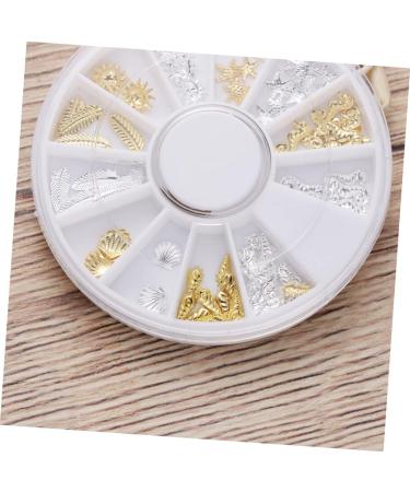 COHEALI 1pc 12 Nail Jewels Nail Art Kids Decor Diamond Metal Trim Nail Decor Nail Sparkle Large Shower Mat Appliques Embellishments Dimond Nails Decoration Alloy Accessories - Buy Online on GoSupps.com