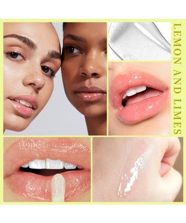 Hydrating Lip Oil | Natural Clear Hydrating Cute Fruit Lip Cosmetics Natural Lip Makeup for Wedding Banquet Party Skin Friendly Portable Lip Care Product for Daily Life Samuliy 1# avocado - Buy Online on GoSupps.com