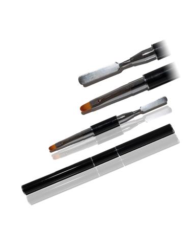 Polyacryl LED UV Gel Nail Starter Set - 5ml Clear Gel 12ml Primer 100ml Cleaner & Brush with Spatula | Perfect for Professional & DIY Nail Art - Buy Online on GoSupps.com