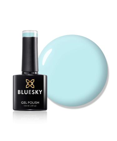 Bluesky Gel Nail Polish Spring 2021 Collection Dream On Your Feet Ss2104 10 ml Baby Blue Pastel Light Blue (Requires Curing Under LED or UV Lamp)
