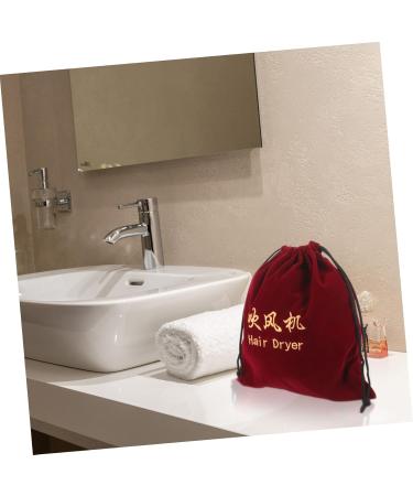 Mikinona 3 Pcs Hair Dryer Storage Bag Hair Dryer Pouch Travel Hair Dryer Travel Makeup Bag Organizer Fabric - Buy Online on GoSupps.com
