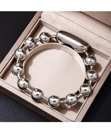 Shop OralGos Fashion Hip Hop Men's Vintage Bead Bracelet - Perfect for Christmas & Valentine's Day Gifts - International Shipping Available - Buy Online on GoSupps.com