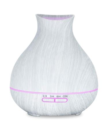 Bzseed 500ml aroma diffuser for essential oils with 7 colored 12 hours of high fog output waterless automatic shutdown diffuser for essential oils with timer (white) - Buy Online on GoSupps.com