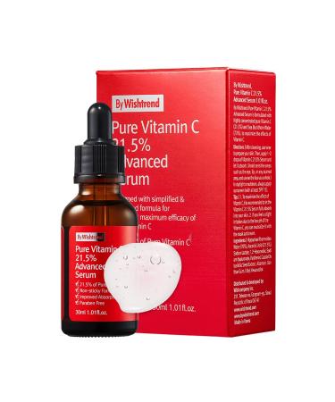 By Wishtrend  Pure Vitamin C21.5% Advanced Serum 30ml  Clear and Healthier Skin  Korean vitamin c serum