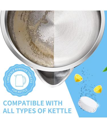 Buy NATRUTH 20 Pack Limescale Removal & Odor-Free Cleaning Tablets | Efficient Kettle & Coffee Cup Descaler for Stainless Steel | International Shipping Available - Buy Online on GoSupps.com