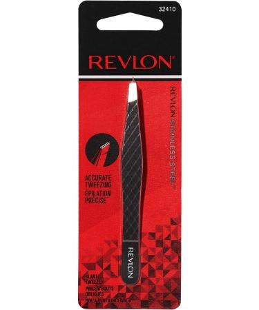 Revlon Expert Eyebrow Hair Removal Tweezer - Stainless Steel Tweezers for Men, Women & Kids - Buy Online on GoSupps.com